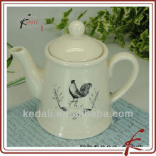 Olla de té de 500 ml con diseño animal Olla de té de cerámica